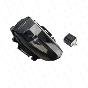 Motorcycle LED Tail Light with 1 Lens 12V-24V Voltage and 1Year Warranty for