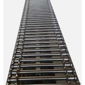 China 304 Metal Shaft Rod Ss Chain Link Conveyor Belt For Transport factory