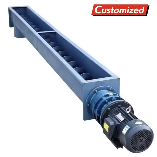 China Thermal Screw Conveyor Equipment Heating and cooling jackets for thermal processing can be integrated on Twin Screw, Tubular, and U-Trough Conveyors. factory