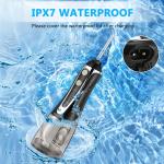 40-140PSI Portable Water Flosser PC Material High Intensity