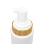 Cosmetic 43mm Liquid Soap Foam Pump with Bamboo for Bottle Envoironmet-Friendly