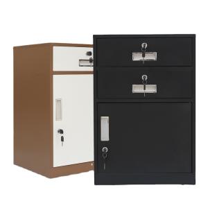 China 3 Drawers Movable Fire And Waterproof File Cabinet factory