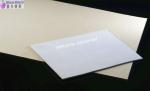 White Silicone Rubber Laminated Pad 3.0mm For Plastic Card Lamination