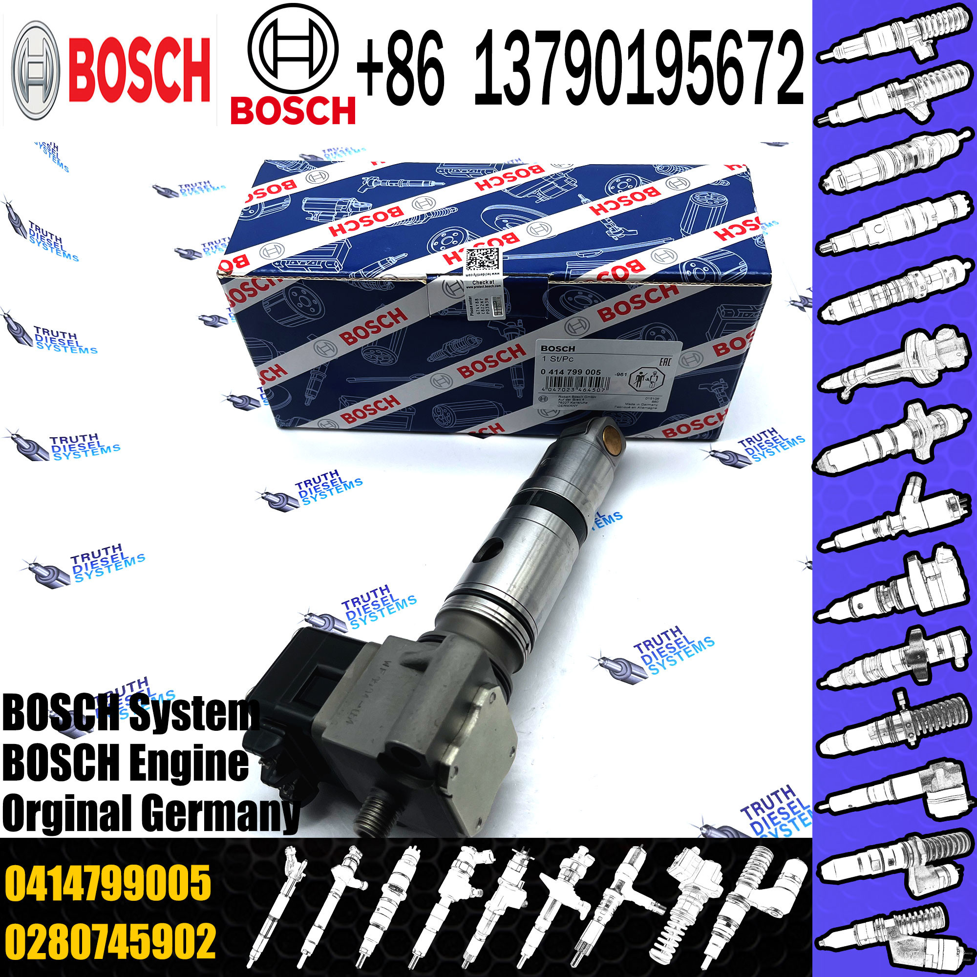 Fuel unit pump 0414799005 0414799025 0986445002 0986445102 5236338 5236658 280743402 0280745902 A0280743402 A0280745902