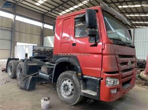 China Max Speed 102km/H Used Tractor Trucks Wd615.47 371HP to 420HP With New Cabin factory