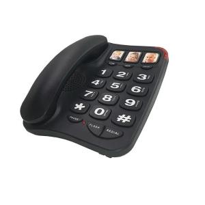 China Speed Dial Big Button Landline Phone FCC Large Number Home Phone factory