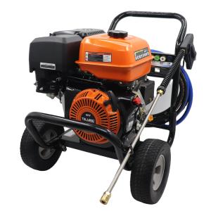 China High Pressure Cleaner 3800PSI/262Bar Gasoline Portable Car Washing Machine 190F 420cc Detergent Tank 1.1 factory