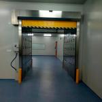 MRJH Curtain Fully Automatic Air Shower Room Custom 304 Stainless Steel Air