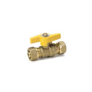 China Industry 1/4&quot; Quick Connect Safety Brass Gas Valve With T Handle factory