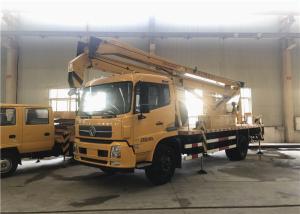 China 4x2 Drive Mobile Aerial Platform / Aerial Platform Truck Rated Loading 200kg factory