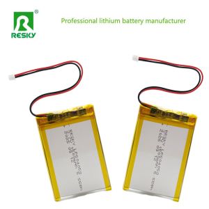 Lithium Polymer Battery Cell 604050 3.7v 1500mAh 5.55wh Bluetooth Speaker