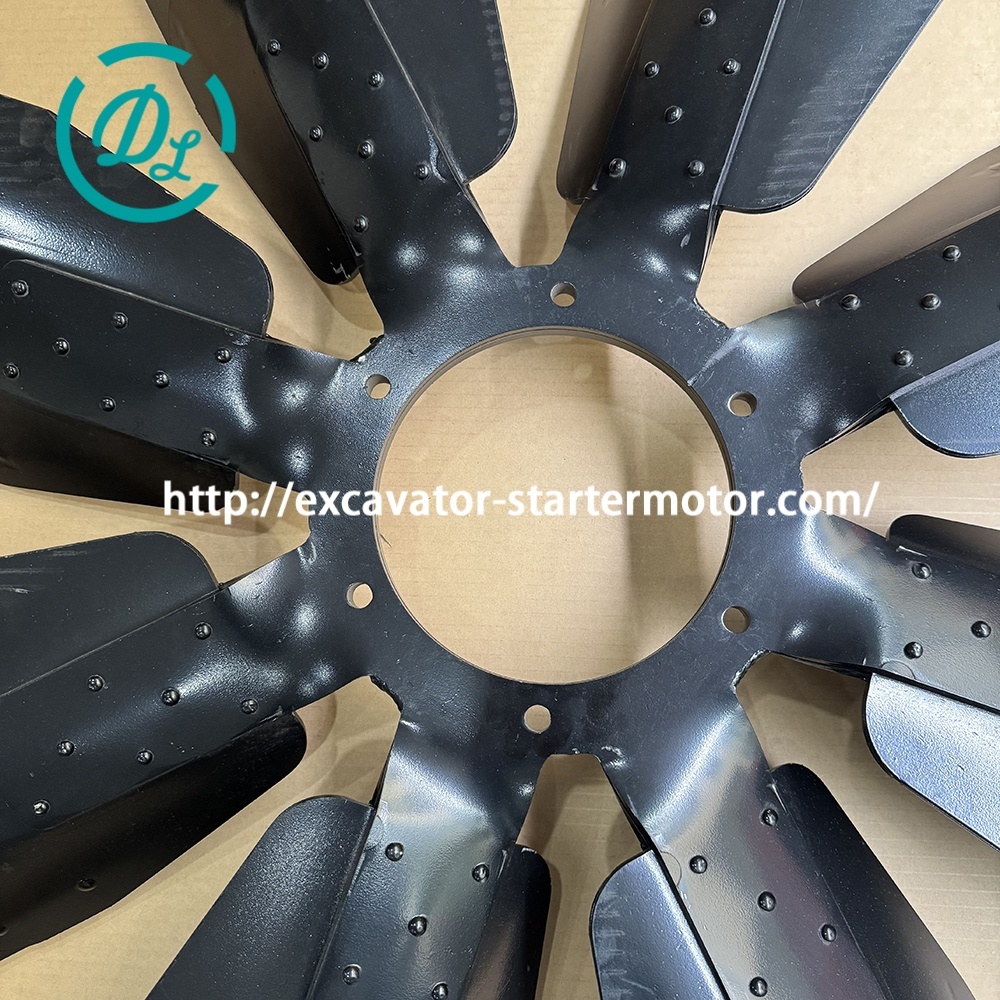 SA6D140E Fan Blade 600-645-7120 Excavator Engine Part