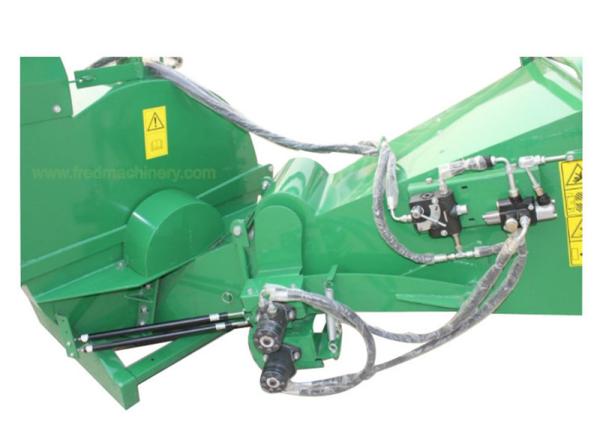 Two Rollers 9 Inch Wood Chipper Double Edge Blades For 65 - 100 HP Tractor