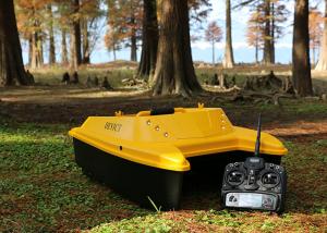 China Yellow Carp Fishing Bait Boats , Catamaran bait boat DEVC-303 ABS Engineering plastic factory
