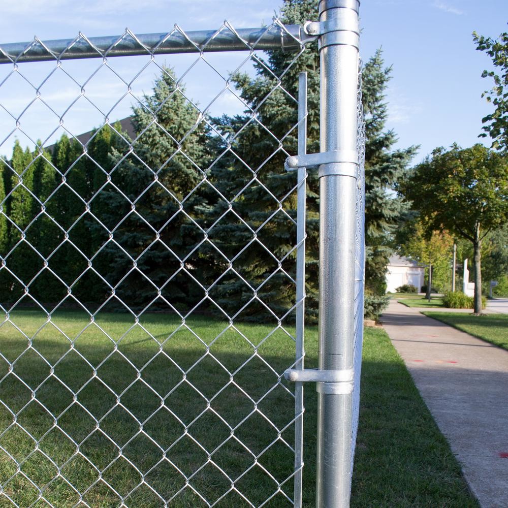 Metal Chain Fence Gate With PVC Coating For Home Garden Security 1.0-6.0mm