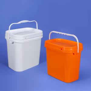China 220mm Height 6L Rectangular Bucket Store Food , Agricultural Products factory