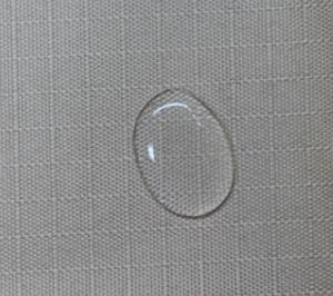China Custom Polyester Gabardine Fabric , PU / PVC Coated Waterproof Polyester Fabric factory