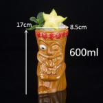 Creative Ceramic Tiki Mugs Hawaiian Cocktail Mug Porcelain Beer Wine Mug