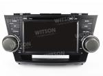 8" Screen OEM Style with DVD Deck For Toyota ighlander 2 XU40 2007-2013 Android