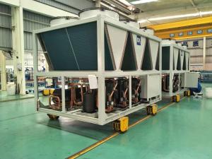 China Modular R410A 345kW Air Cooled Scroll Chiller Danfoss compressor factory