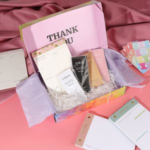 Recyclable Custom Logo Full Color Printing Packaging Corrugated Book Subscriptio