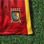 2025 Cameroon Children Away Football Jersey Customized Team Uniforms
