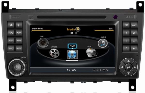 Ouchuangbo S100 Auto Radio for Mercedes Benz C Class W203 2004-2007 GPS Navi USB
