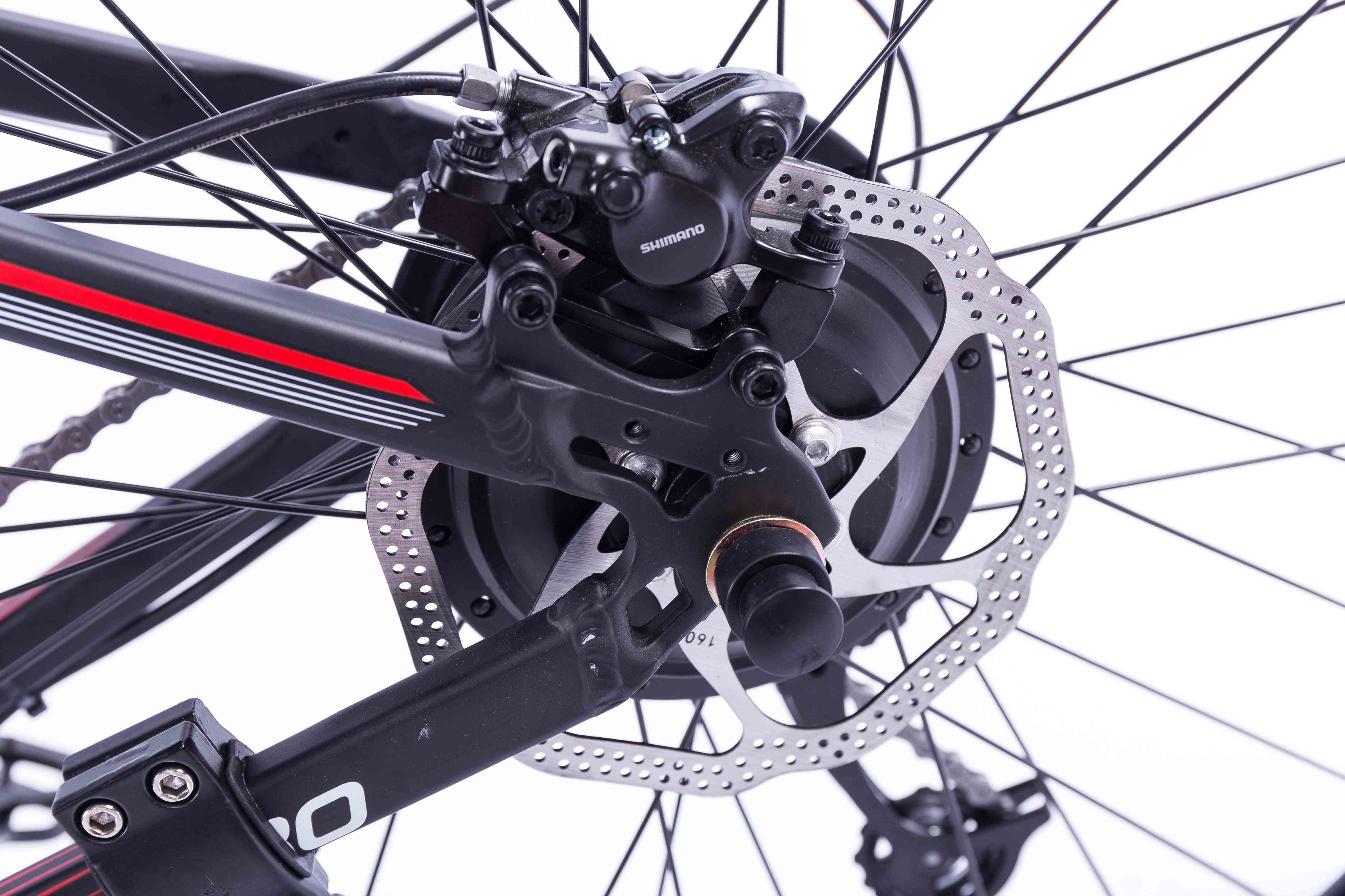 26 27.5 29 Inch Electric Bike Shimano 7 Speed 48V Lithium Battery For Adults