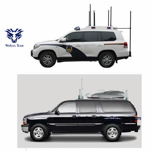 Military Portable RF Signal Waterproof Vehicle Bomb Jammer Cell Phone Signal