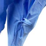 40gsm SMS Disposable Isolation Gowns With Round Neck