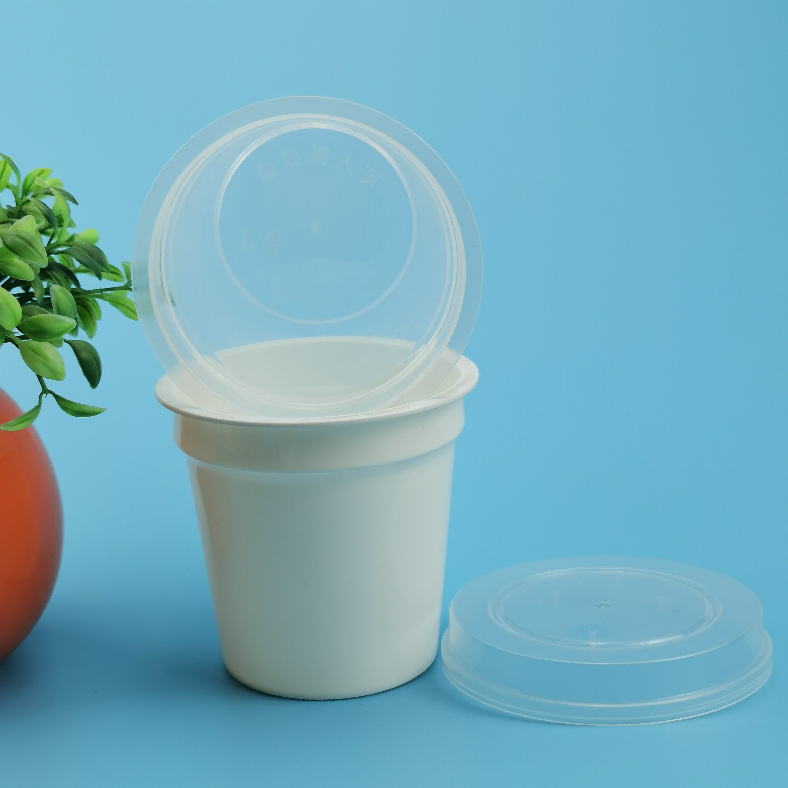 OEM 450ml U Shape Flat Dome Lid Packaging Jars For Food