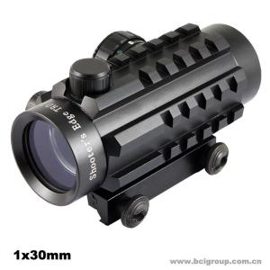 China Rifle Optic Red/green Dot Riflescope 1x30mm dot sights factory