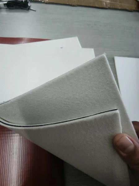 Plastic Card Lamination Pad Woolen Felt Cushion Pad 3mm High Temperature