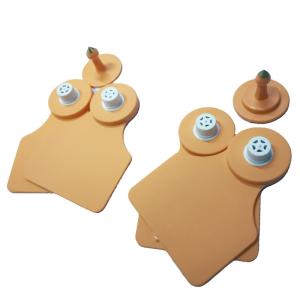 China 134.2KHZ TPU Rust Resistant ISO11784 Cattle Ear Tags factory