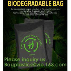 Holographic Mailing Compostable Bags Eco Poly Mailer With Handle Shipping