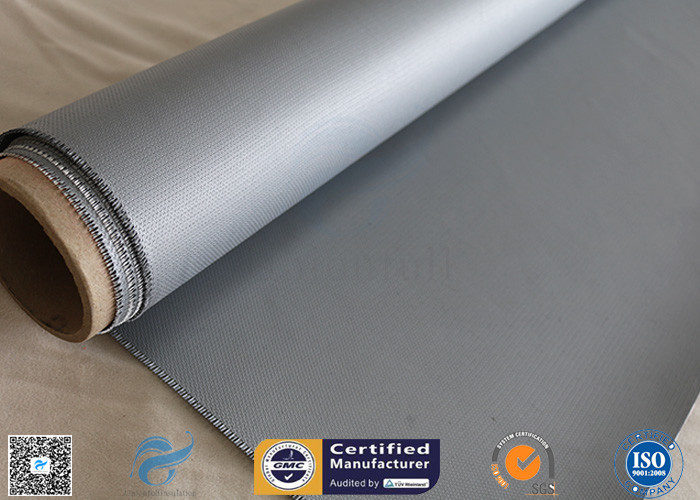 Electrical Insulation 40/40g 1.2m Width 260℃ Silicone Coated Fiberglass Fabric