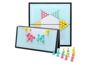 China ROHS EN71Folding portable Magnetic Travel Chess Set For Children factory