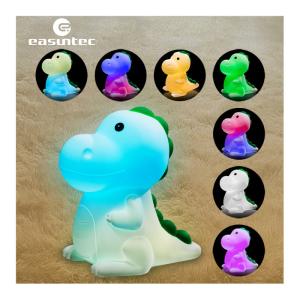China RGB Dinosaur Silicone Night Light Switch Button Control 5V 0.5W factory