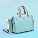 Quilted Polyester Messenger Laptop Bag 14 15.6 16 Inch For Macbook
