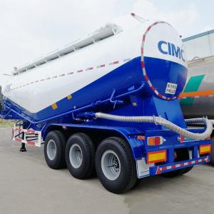China 30cbm Air Suspension 50T Bulk Cement Tanker Trailer factory