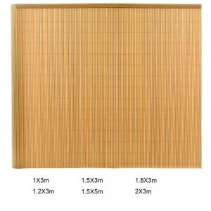 China Artificial Bamboo PVC Fence Strips For Privacy Protection factory
