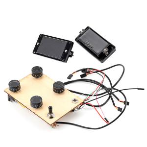 China Guitar Active Pickups Humbucker Pickup 9V battery power supply Black factory