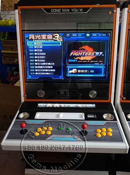 [Include 520Xgames]Coin Operated Tekken Street Fighter Arcade Cabinet Video Game