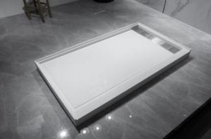 China Seamless Smooth Non Slip Rectangular Shower Tray 1380*788*30mm factory