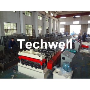 CE Approved Floor Deck Roll Forming Machine for Making 0.8 --1.0 mm Thickness