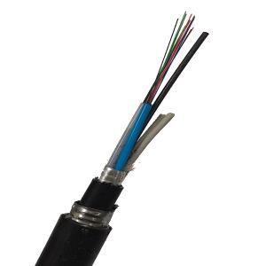 China GYTA53 Double Armored Directly Buried Outdoor Fiber Optic Cable factory