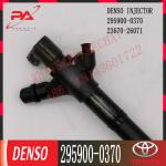 295900-0370 295900-0180 TOYOTA Diesel Fuel Injectors 23670-0R100 23670-26071 For