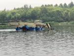 High Efficiency Mowing Boat Effectively Clean Floating Aquatic Plants In Rivers