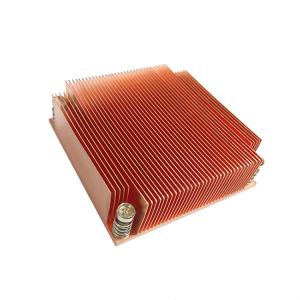 China CNC Precision Maching Processing Copper Soldering Heat Sink For Industrial Server on sale