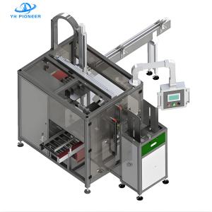 China Drop - Type Bottle Carton Packer With 2-6 Boxes/Min Speed And 304 Stainless Steel Construction For Hygienic Packaging factory